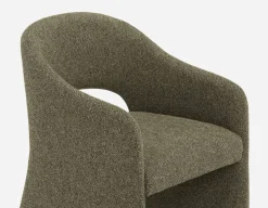 AZROU modern minimalist dining armchair