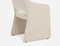 AZROU modern minimalist dining armchair