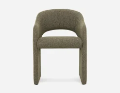 AZROU modern minimalist dining armchair