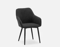 BAILEY contemporary velvet dining armchair