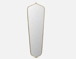 BANNON rattan framed mirror 104 cm