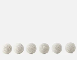 BASILE set of 4 decorative balls 10 cm