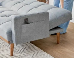 BEATRIX tufted sofa-bed