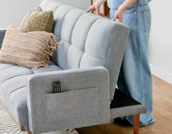 BEATRIX tufted sofa-bed