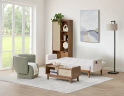 BEATRIX tufted sofa-bed