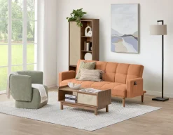 BEATRIX tufted sofa-bed