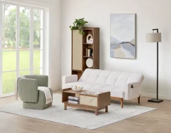 BEATRIX tufted sofa-bed