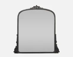 BEAU iron frame mirror 31 cm x 100 cm