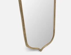 BEAU iron frame mirror 31 cm x 100 cm