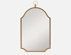 BEAU iron frame mirror 31 cm x 100 cm