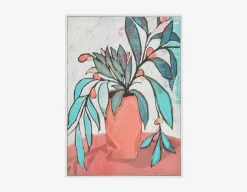 BEAUTE framed hand embellished giclée 50x70cm