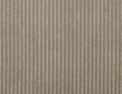 BECKETT armchair with corduroy and rattan accents