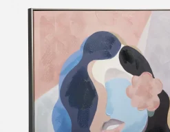 BELLA I framed hand embellished giclée 80x120cm