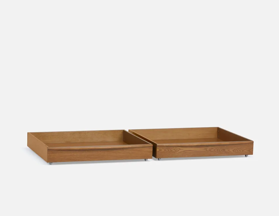 BENA mid-century modern queen size bed frame