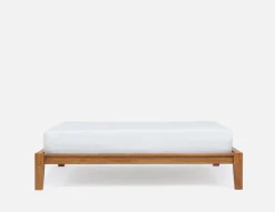 BENA mid-century modern queen size bed frame