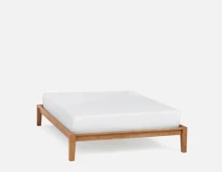 BENA mid-century modern queen size bed frame