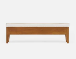 BENA mid-century modern storage bench