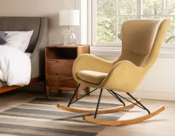 BENNET rocking armchair