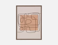 BERNETA framed wall art 31x41cm