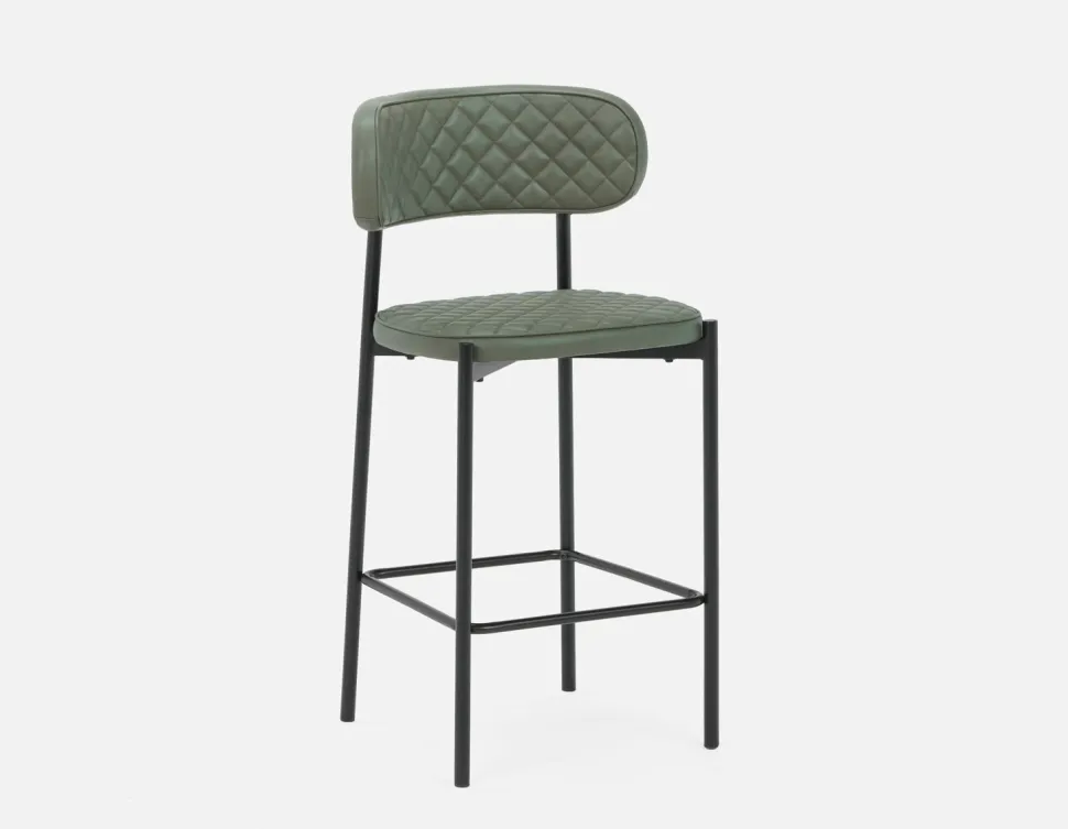 BERN mid-century modern counter stool