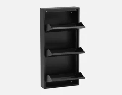 BERT modern 3-door shoe cabinet