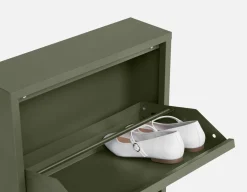 BERT modern 3-door shoe cabinet