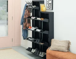BERT modern 4-door shoe cabinet