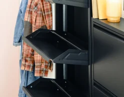BERT modern 5-door shoe cabinet