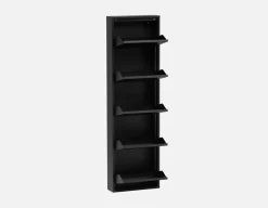 BERT modern 5-door shoe cabinet