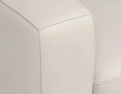 BETTA 100% leather mid century loveseat