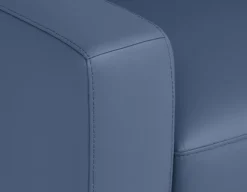 BETTA 100% leather mid century sofa