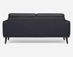 BETTA 100% leather mid century sofa