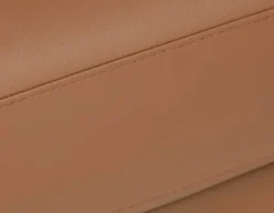 BETTA 100% leather mid century sofa