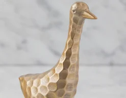 BEYA aluminum sculpture with marble base 22 cm