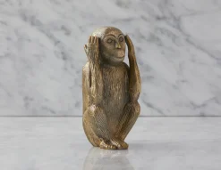 BEYA aluminum sculpture with marble base 22 cm