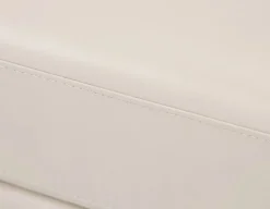 BILLIE left-facing 100% leather power reclining sectional sofa
