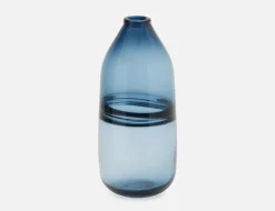 BLU glass vase 30 cm