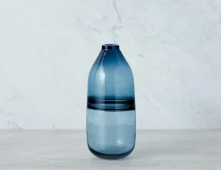 BLU glass vase 30 cm