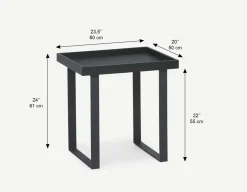 BOKARO end table