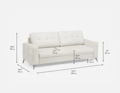 BRAD mid-century modern sofa-bed