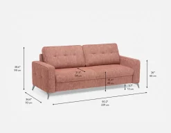 BRAD mid-century modern sofa-bed