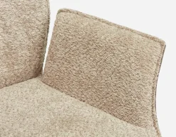 BYRON swivel dining armchair