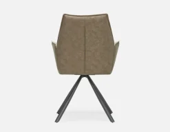 BYRON swivel dining armchair