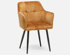 BYRON swivel dining armchair
