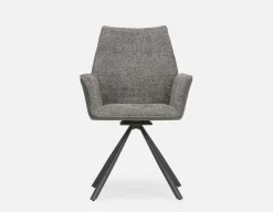 BYRON swivel dining armchair
