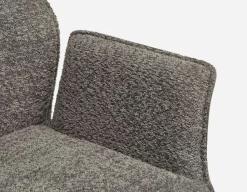 BYRON swivel dining armchair