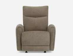CALVERO contemporary power-reclining and glider armchair with usb port