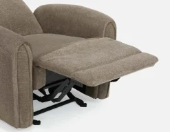 CALVERO contemporary power-reclining and glider armchair with usb port