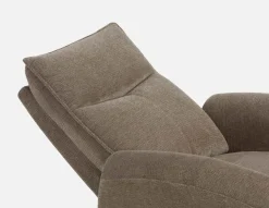CALVERO contemporary power-reclining and glider armchair with usb port