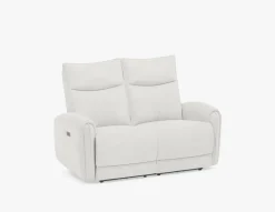 CALVERO contemporary power-reclining and glider armchair with usb port